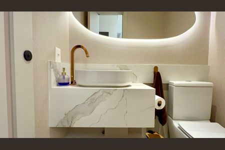 Apartamento para alugar com 136m², 1 quarto e 1 vagaLavabo