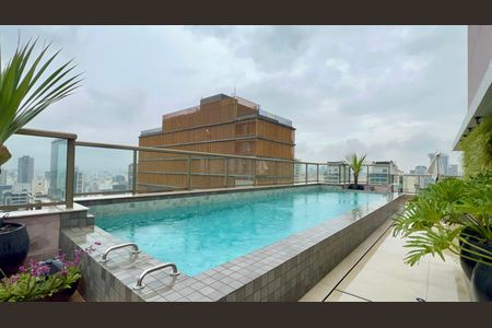 Apartamento para alugar com 136m², 1 quarto e 1 vagaPiscina