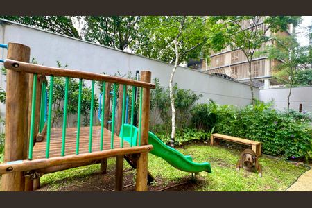 Apartamento para alugar com 136m², 1 quarto e 1 vagaPlayground