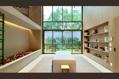 Apartamento para alugar com 136m², 1 quarto e 1 vagaBrinquedoteca