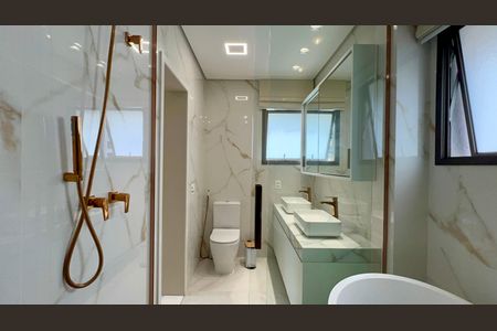 Apartamento para alugar com 136m², 1 quarto e 1 vagaBanheiro da Suíte