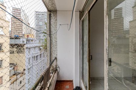 Varanda de kitnet/studio à venda com 1 quarto, 41m² em Santa Ifigênia, São Paulo