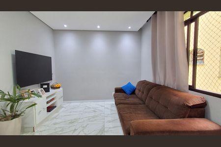 Sala  de apartamento à venda com 3 quartos, 76m² em Santa Maria, São Caetano do Sul