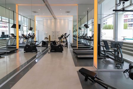 Studio à venda com 32m², 1 quarto e 1 vaga Studio à venda com 32m², 1 quarto e 1 vagaÁrea comum - Academia