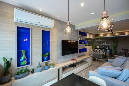 Sala de apartamento à venda com 2 quartos, 74m² em Jardim Ampliacao, São Paulo