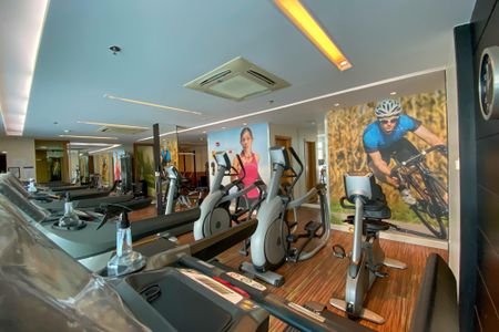 Apartamento para alugar com 52m², 1 quarto e 1 vaga Apartamento para alugar com 52m², 1 quarto e 1 vagaÁrea comum - Academia