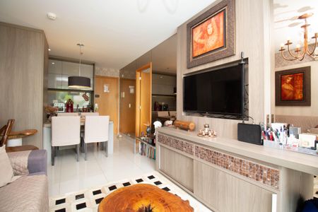 Sala de apartamento para alugar com 1 quarto, 49m² em Trecho 2, Brasília