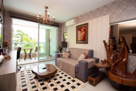 Sala de apartamento para alugar com 1 quarto, 49m² em Trecho 2, Brasília