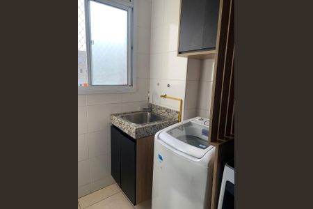 Área de serviço de apartamento à venda com 2 quartos, 47m² em São Sebastião, Porto Alegre