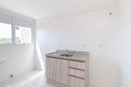 Cozinha de apartamento para alugar com 1 quarto, 52m² em Azenha, Porto Alegre
