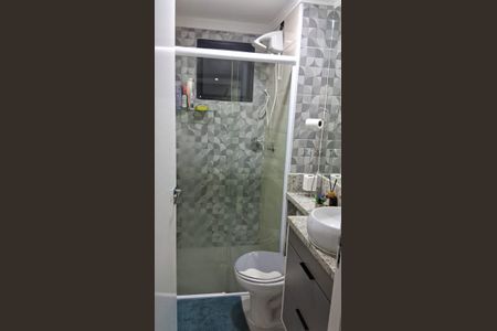 Banheiro de apartamento para alugar com 2 quartos, 42m² em Residencial Palma de Maiorca, Cotia