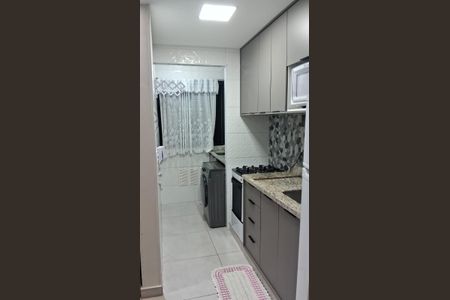 Cozinha de apartamento para alugar com 2 quartos, 42m² em Residencial Palma de Maiorca, Cotia