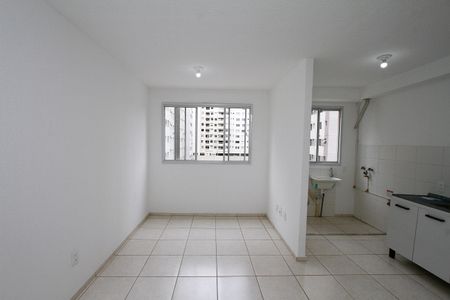 Sala de apartamento para alugar com 2 quartos, 48m² em Jk, Contagem