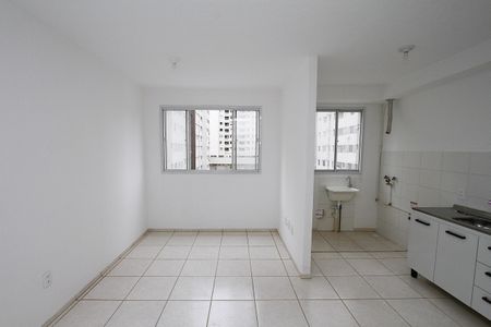 Sala de apartamento para alugar com 2 quartos, 48m² em Jk, Contagem