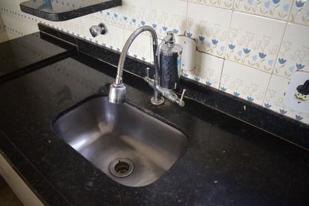 Apartamento para alugar com 50m², 1 quarto e 1 vagaCozinha - Torneira