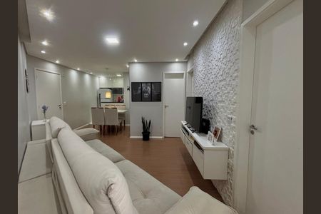 Sala de apartamento à venda com 2 quartos, 52m² em Jardim Monte Alegre, Taboão da Serra