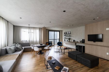 Studio para alugar com 25m², 1 quarto e sem vaga Studio para alugar com 25m², 1 quarto e sem vagaÁrea comum - Salão de festas