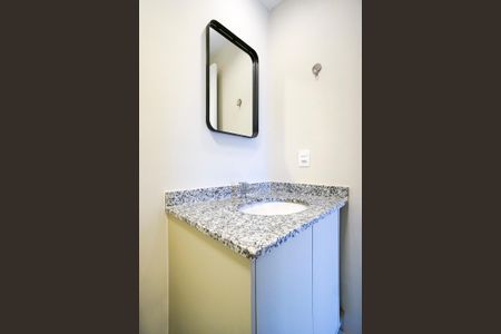 Banheiro da suíte de apartamento para alugar com 1 quarto, 38m² em Tatuapé, São Paulo