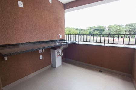 Varanda de apartamento para alugar com 2 quartos, 68m² em Granja Marileusa, Uberlândia
