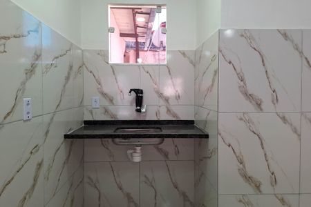 Cozinha de kitnet/studio para alugar com 1 quarto, 27m² em São Lourenço, Niterói