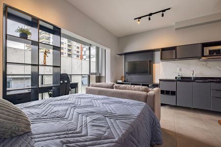 Studio de kitnet/studio para alugar com 1 quarto, 32m² em Pinheiros, São Paulo