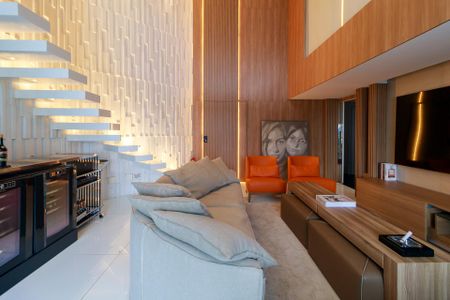 Sala de apartamento para alugar com 3 quartos, 189m² em Cidade Monções, São Paulo