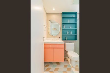 Apartamento para alugar com 69m², 2 quartos e 1 vaga Apartamento para alugar com 69m², 2 quartos e 1 vagaBanheiro