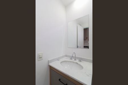 Banheiro de kitnet/studio à venda com 1 quarto, 24m² em Perdizes, São Paulo