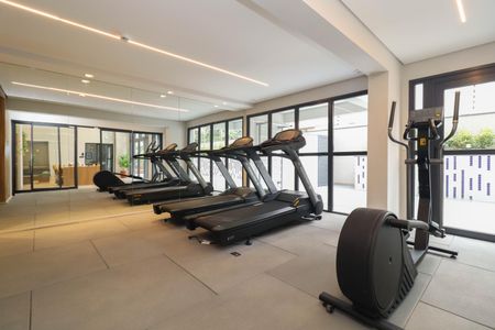 Studio à venda com 24m², 1 quarto e sem vaga Studio à venda com 24m², 1 quarto e sem vagaAcademia