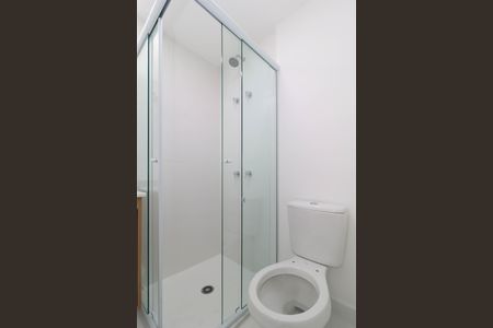 Banheiro de kitnet/studio à venda com 1 quarto, 24m² em Perdizes, São Paulo