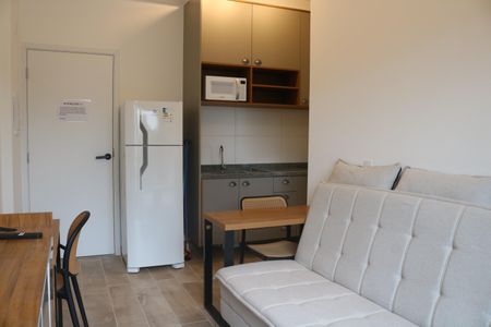 Sala de apartamento para alugar com 1 quarto, 27m² em Perdizes, São Paulo