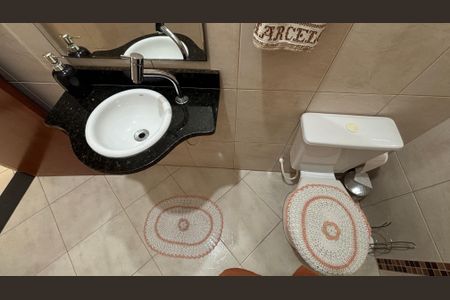 Lavabo de casa para alugar com 3 quartos, 126m² em Vila Camilópolis, Santo André