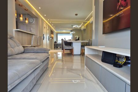 Sala de apartamento à venda com 3 quartos, 91m² em Jardim Caboré, São Paulo