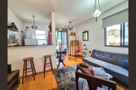 Apartamento à venda com 40m², 1 quarto e 1 vaga Apartamento à venda com 40m², 1 quarto e 1 vagaSala