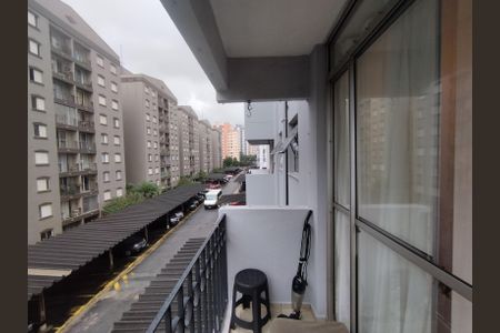 Varanda da Sala de apartamento para alugar com 2 quartos, 54m² em Parque Bristol, São Paulo