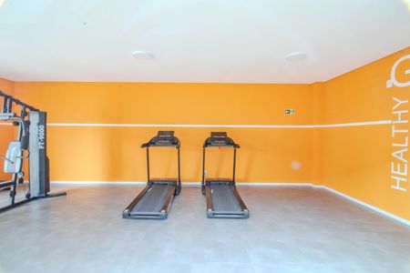 Apartamento à venda com 44m², 1 quarto e 1 vaga Apartamento à venda com 44m², 1 quarto e 1 vagaÁrea comum - Academia