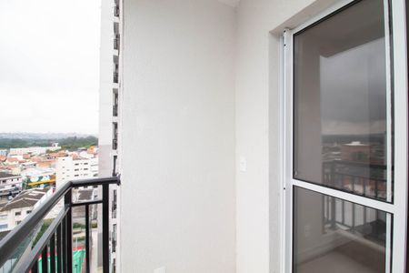 Varanda da Sala de apartamento à venda com 2 quartos, 47m² em Vila Augusta, Guarulhos