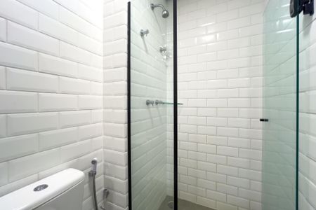 Studio para alugar com 20m², 1 quarto e sem vaga Studio para alugar com 20m², 1 quarto e sem vagaBanheiro