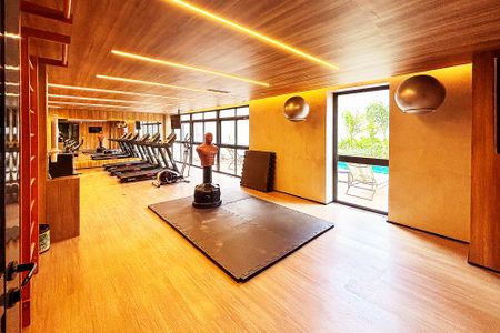 Studio para alugar com 24m², 1 quarto e sem vagaacademia