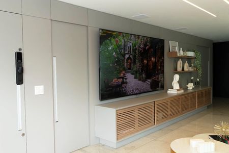 Sala de apartamento para alugar com 4 quartos, 284m² em Castelo, Belo Horizonte