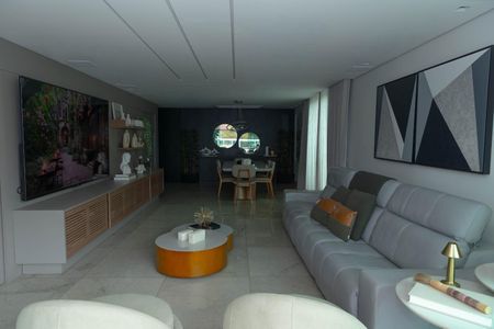 Sala de apartamento para alugar com 4 quartos, 284m² em Castelo, Belo Horizonte