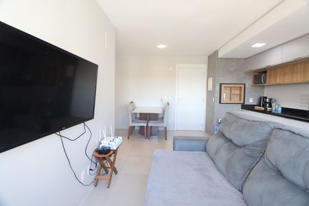 Sala de apartamento para alugar com 2 quartos, 53m² em Fátima, Canoas