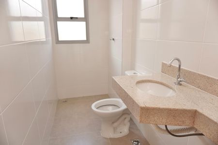 Banheiro Social de apartamento para alugar com 2 quartos, 69m² em Funcionários, Belo Horizonte
