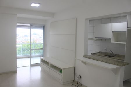 Sala de apartamento para alugar com 2 quartos, 75m² em Barcelona, São Caetano do Sul