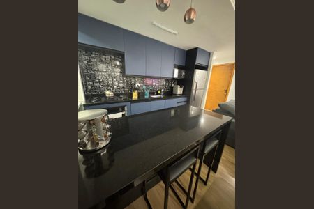 Cozinha de apartamento para alugar com 1 quarto, 51m² em Jardim Vista Alegre, Embu das Artes