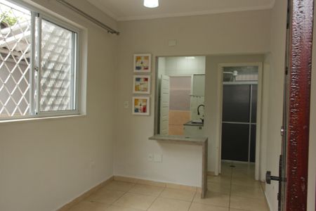 Sala de apartamento para alugar com 1 quarto, 50m² em Marapé, Santos
