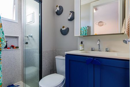 Apartamento à venda com 134m², 3 quartos e 2 vagas Apartamento à venda com 134m², 3 quartos e 2 vagasSuite 02 - Banheiro