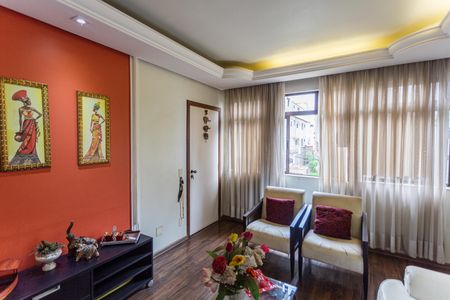 Sala de apartamento à venda com 3 quartos, 110m² em Cidade Nova, Belo Horizonte