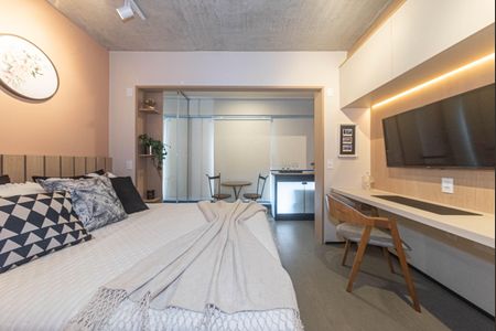 Studio para alugar com 25m², 1 quarto e sem vagaQuarto