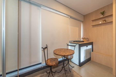 Studio para alugar com 25m², 1 quarto e sem vagaQuarto - Varanda